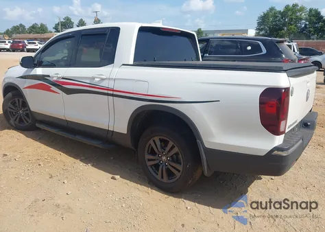 2020 Honda Ridgeline Awd Sport from USA, damaged, VIN 5FPYK3F15LB028176